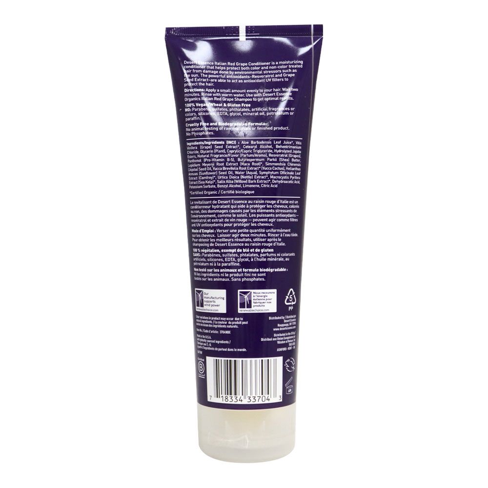 Desert Essence Italian Red Grape Conditioner 237 mL - Easy Pharmacy LLC