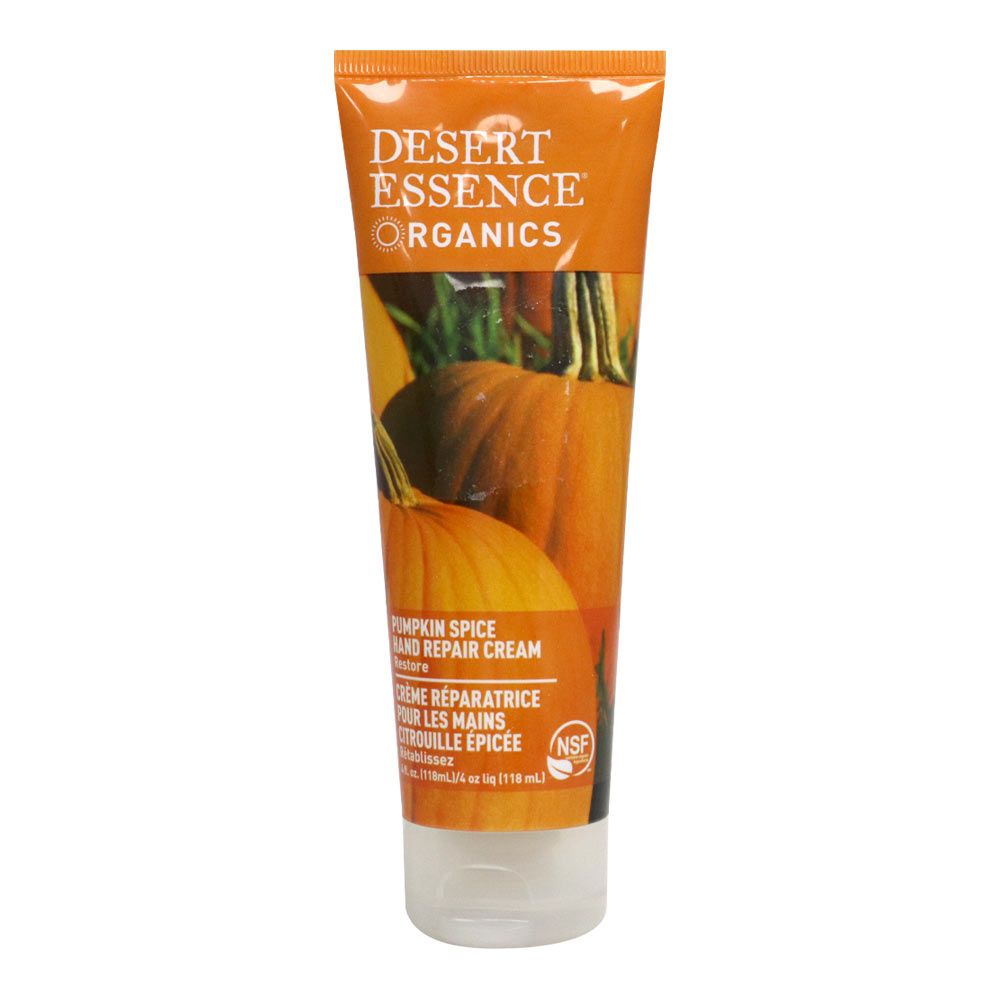 Desert Essence Pumpkin Spice Hand Repair Cream 118 mL - Easy Pharmacy LLC