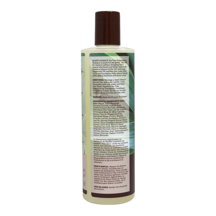 Desert Essence Tea Tree Daily Replenishing Shampoo 382 mL - Easy Pharmacy LLC