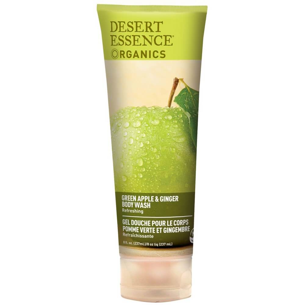 Desert Essence Organic Green Apple & Ginger Body Wash 237 mL - Easy Pharmacy LLC