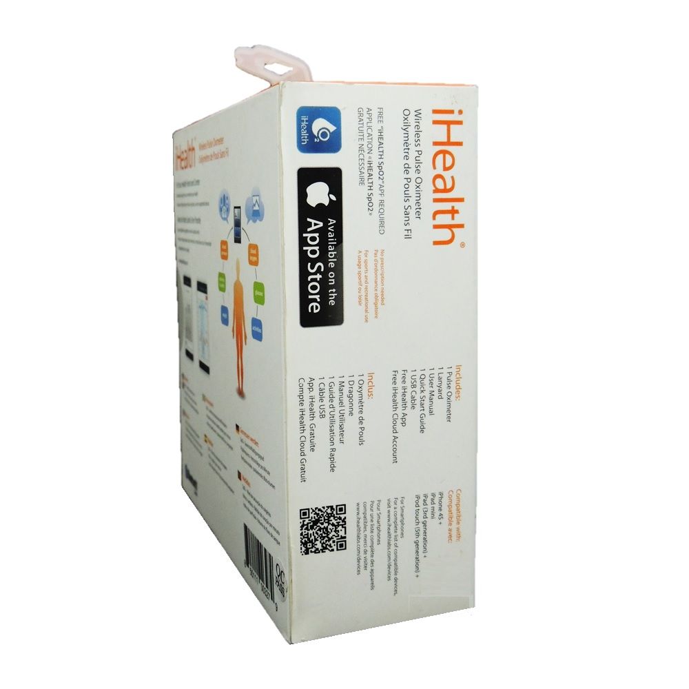 iHealth PO3 Wireless Pulse Oximeter - Easy Pharmacy LLC