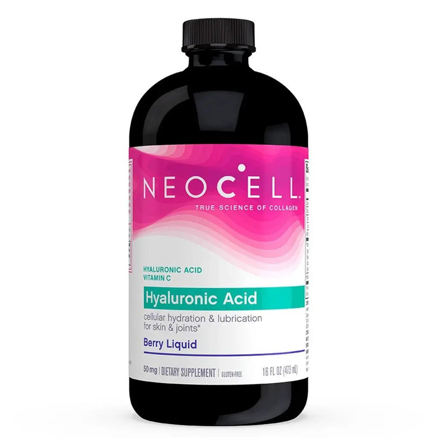 NeoCell Hyaluronic Acid Blueberry Liquid With Vitamin C For Skin & Joints 473ml