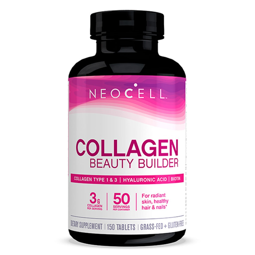 NeoCell Collagen Beauty Builder Tablets With Hyaluronic Acid And Biotin For Radiant Skin, Pack of 150's - Easy Pharmacy LLC