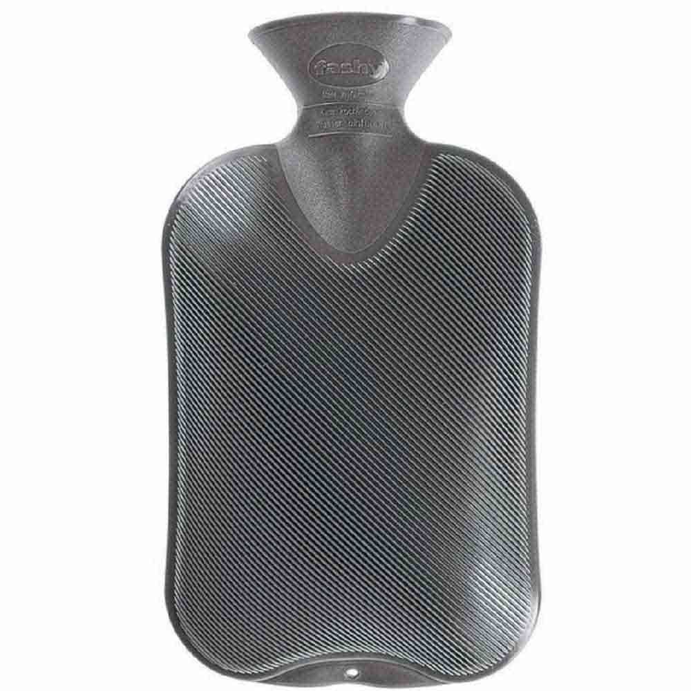 Fashy Hot Water Bag Double Ribbed Anthracite 6460-21 - Easy Pharmacy LLC