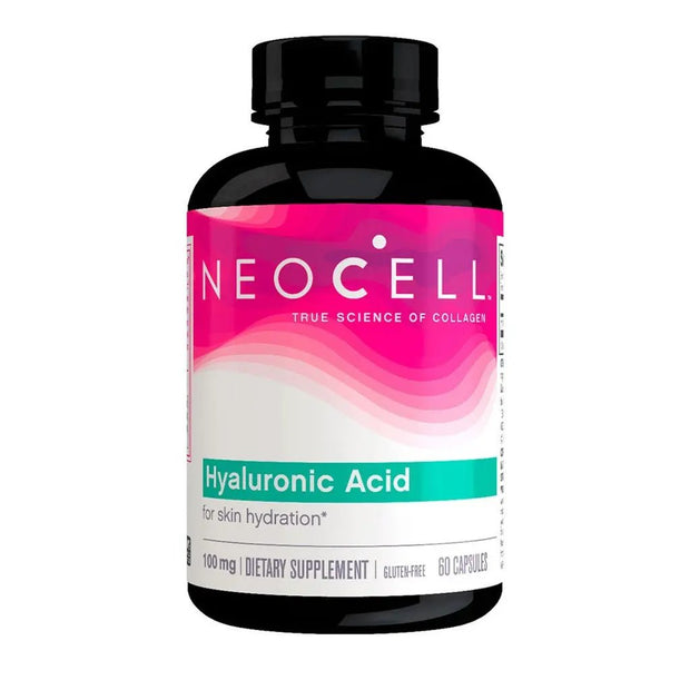 NeoCell Hyaluronic Acid Natural Moisturizer Capsules For Skin Hydration, Pack of 60's