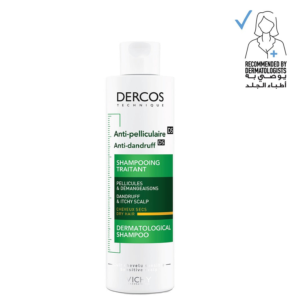 Vichy Dercos Anti Dandruff Shampoo For Dry Hair 200ml - Easy Pharmacy LLC