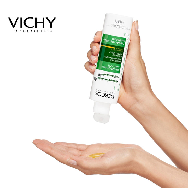 Vichy Dercos Anti Dandruff Shampoo For Dry Hair 200ml - Easy Pharmacy LLC