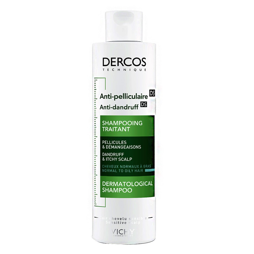 Vichy Dercos Anti Dandruff Shampoo For Normal To Oily Hair 200ml - Easy Pharmacy LLC