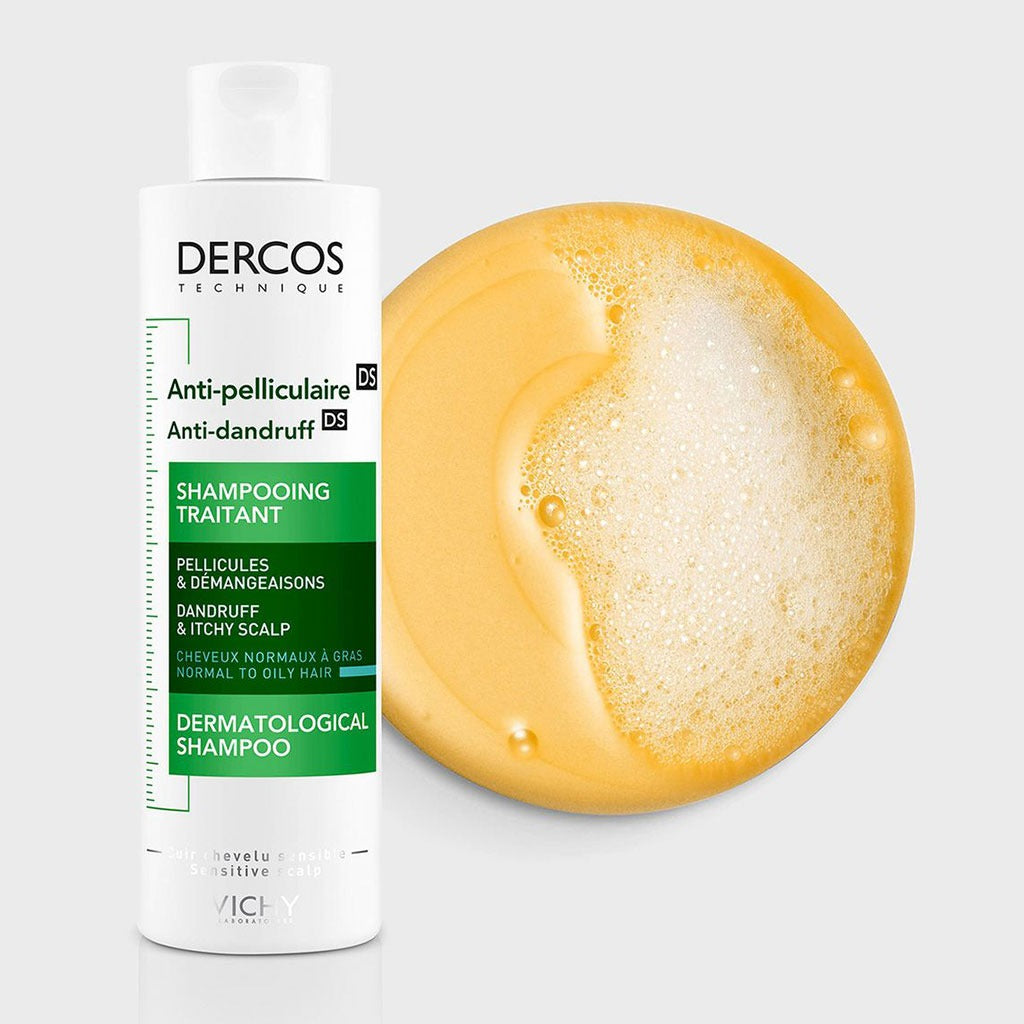 Vichy Dercos Anti Dandruff Shampoo For Normal To Oily Hair 200ml - Easy Pharmacy LLC