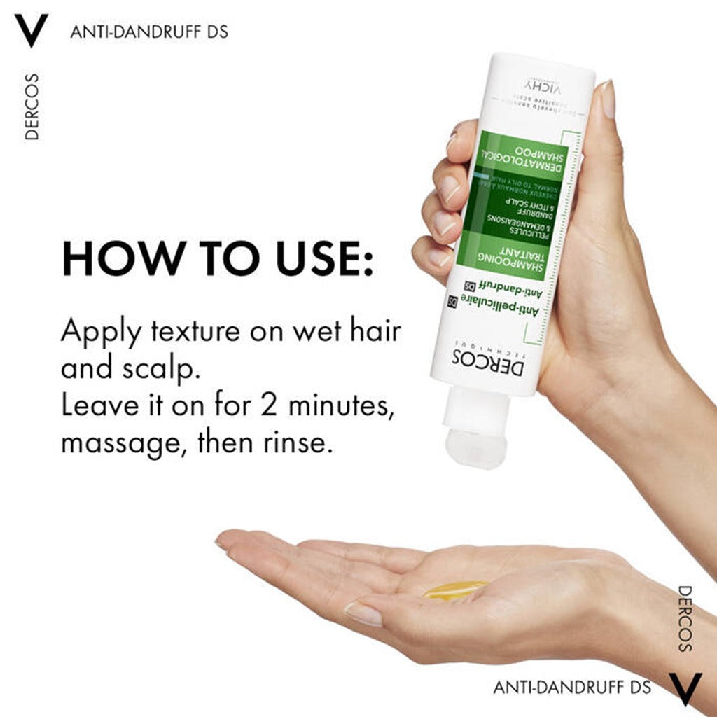 Vichy Dercos Anti Dandruff Shampoo For Normal To Oily Hair 200ml - Easy Pharmacy LLC