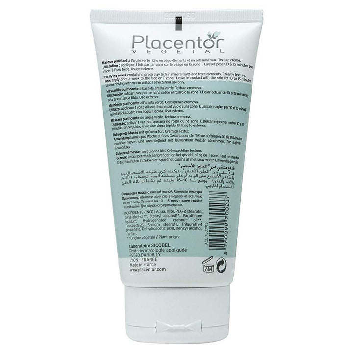 Placentor Vegetal Purifying Mask 150 mL - Easy Pharmacy LLC