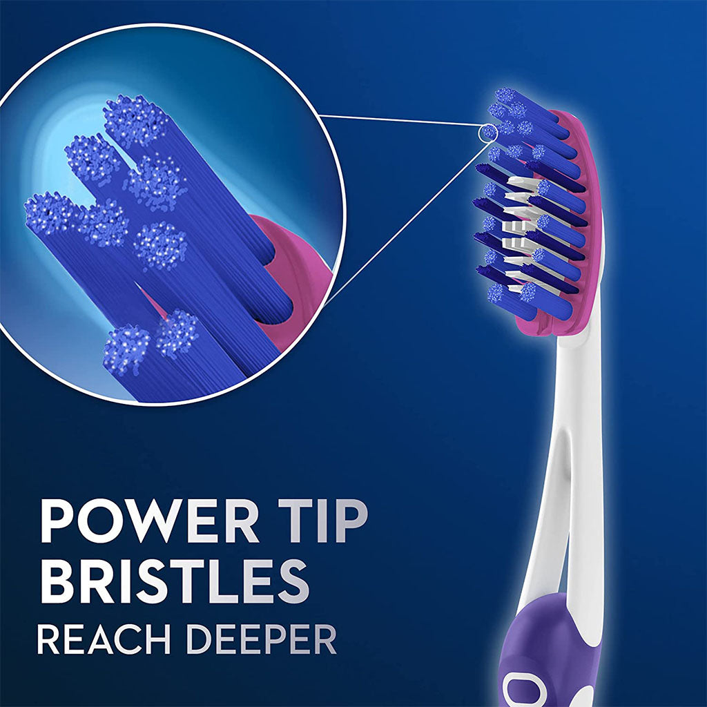 Oral-B 3D White Luxe Pro-Flex Medium Manual Toothbrush Medium, Pack of 1's - Easy Pharmacy LLC