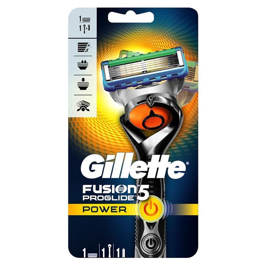 Gillette Fusion 5 ProGlide Power Men's Razor With Flex Ball Technology, Pack of 1's - Easy Pharmacy LLC