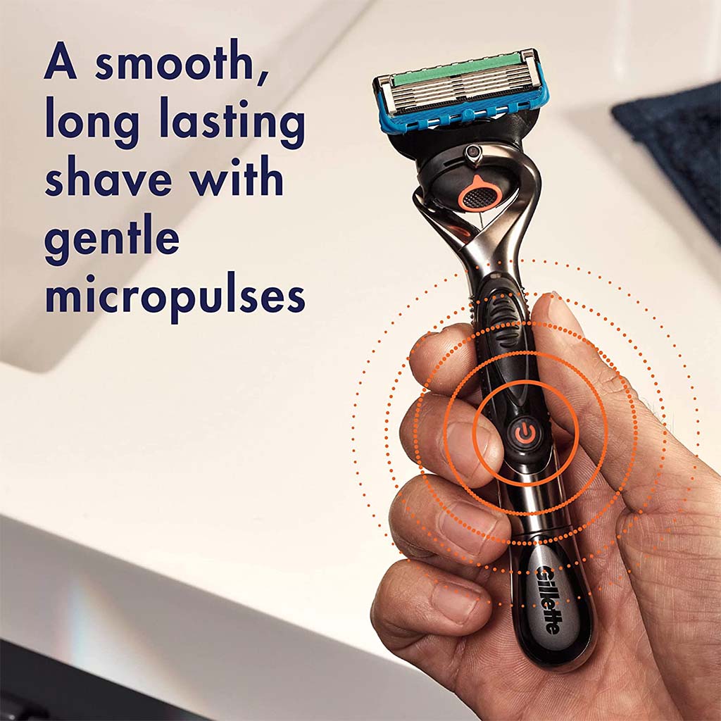 Gillette Fusion 5 ProGlide Power Men's Razor With Flex Ball Technology, Pack of 1's - Easy Pharmacy LLC