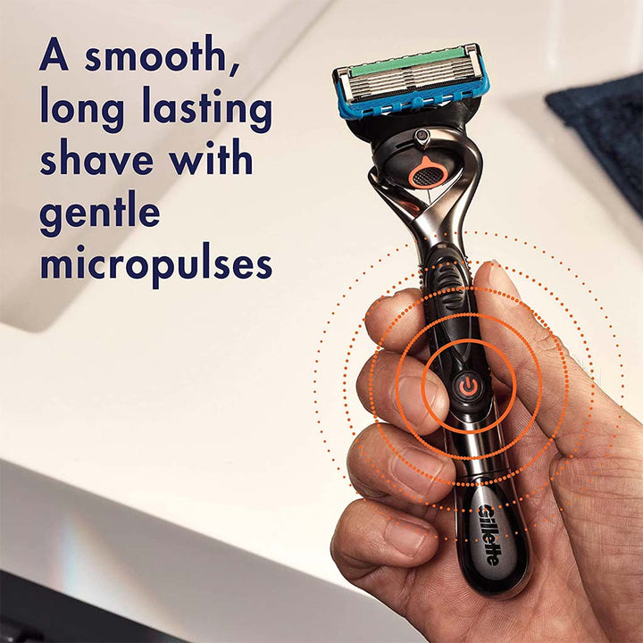 Gillette Fusion 5 ProGlide Power Men's Razor With Flex Ball Technology, Pack of 1's - Easy Pharmacy LLC