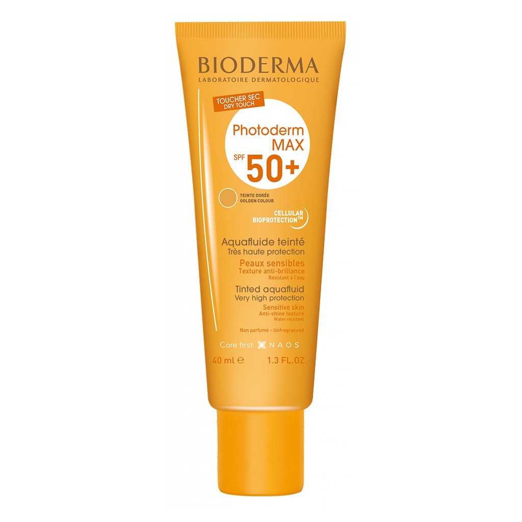 Bioderma Photoderm Max SPF50+ Golden Tinted Aquafluid 40 mL - Easy Pharmacy LLC