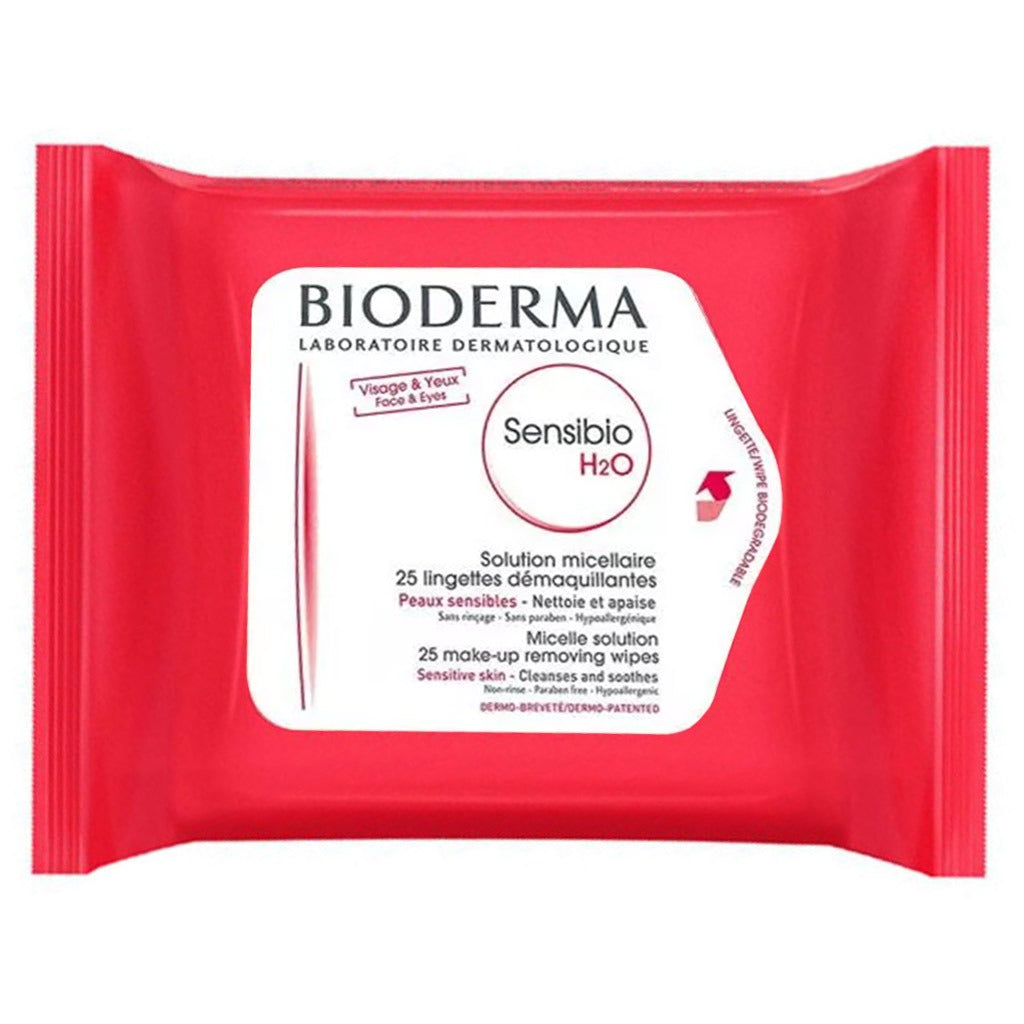 Bioderma Sensibio Wipes 25's - Easy Pharmacy LLC