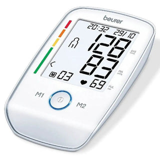 Beurer BM45 Upper Arm Blood Pressure Monitor, 2 × 60 Memory, Arrhythmia Detection