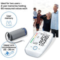 Beurer BM45 Upper Arm Blood Pressure Monitor, 2 × 60 Memory, Arrhythmia Detection