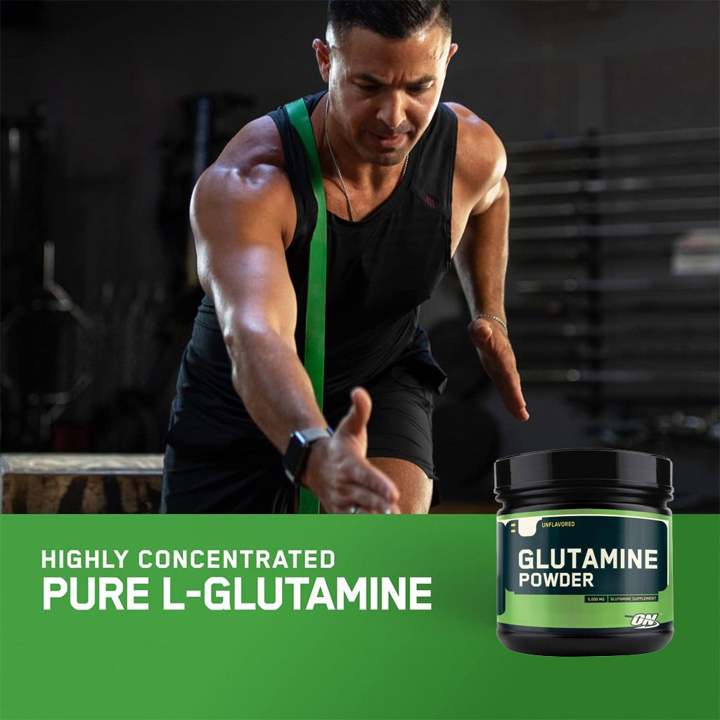 Optimum Nutrition Glutamine Powder 600g - Easy Pharmacy LLC