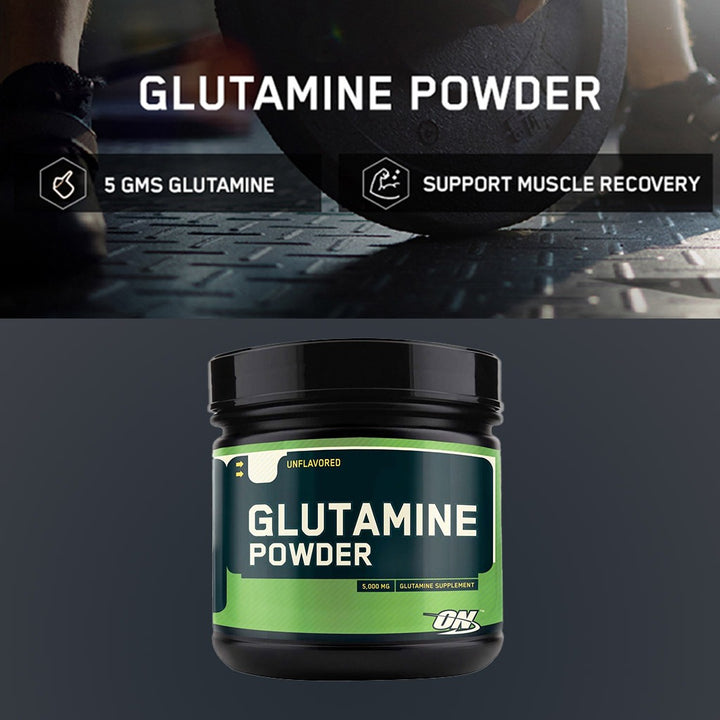 Optimum Nutrition Glutamine Powder 600g - Easy Pharmacy LLC