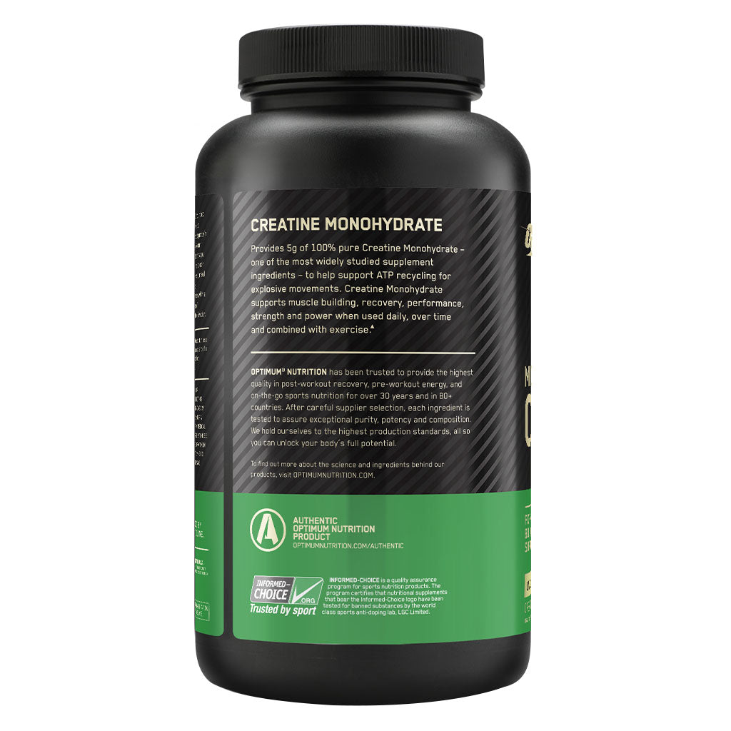 Optimum Nutrition Micronized Creatine Powder For Muscle Strength 300g - Easy Pharmacy LLC