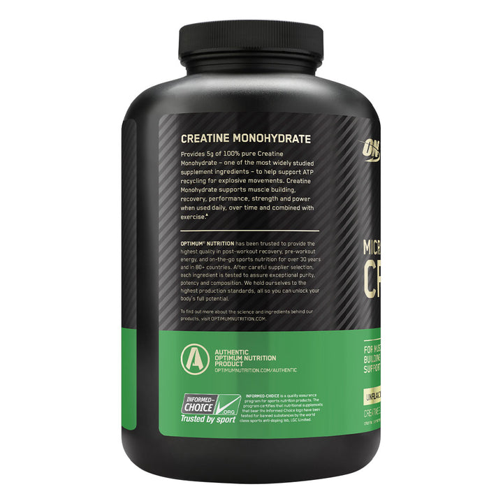 Optimum Nutrition Creatine Powder 600g - Easy Pharmacy LLC