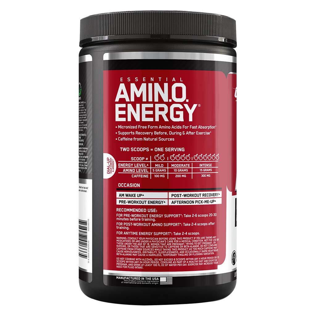 Optimum Nutrition Essential Amino Energy Fruit FusiOptimum Nutrition Flavour 30 Servings - Easy Pharmacy LLC