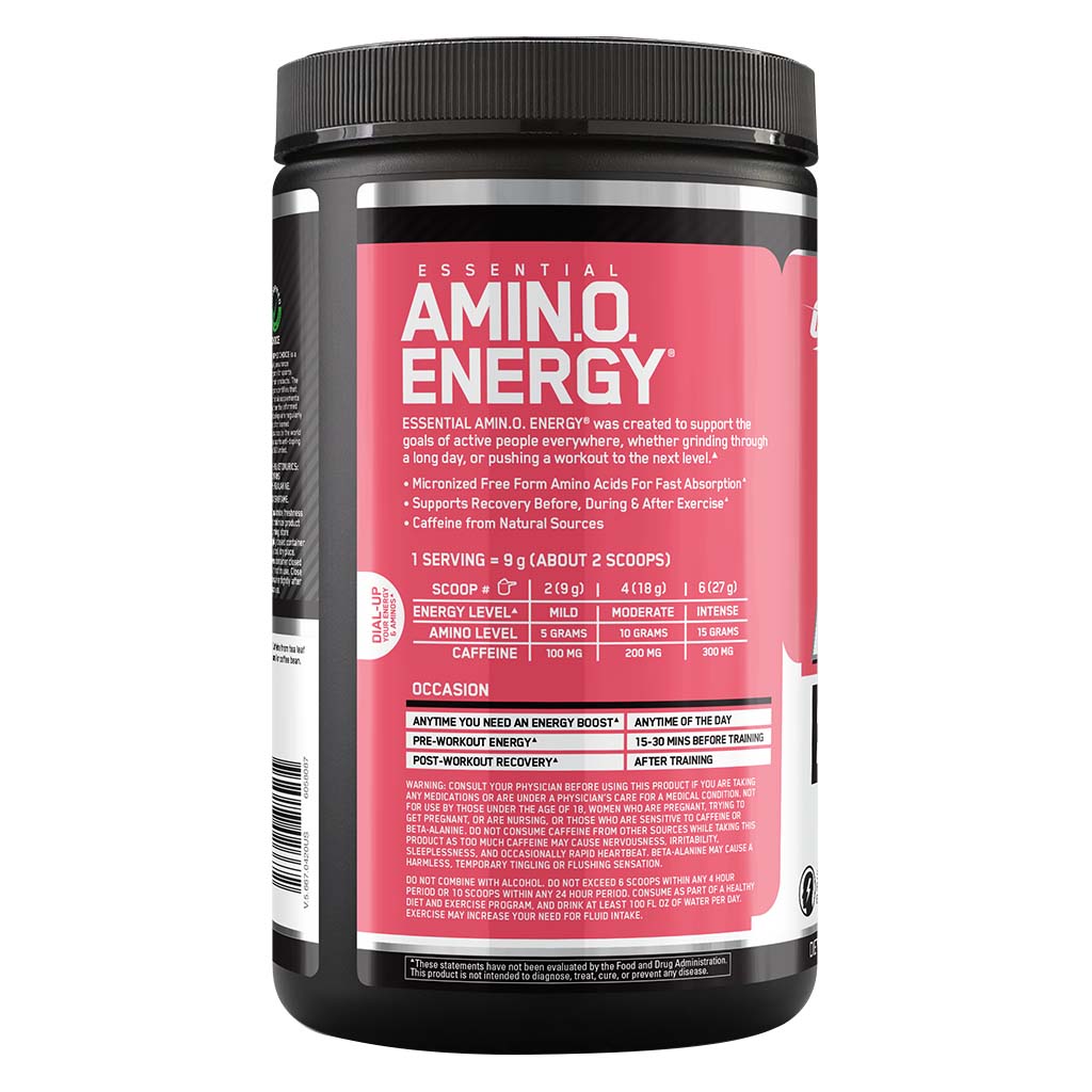 Optimum Nutrition Essential Amino Energy Watermelon 30 Servings - Easy Pharmacy LLC