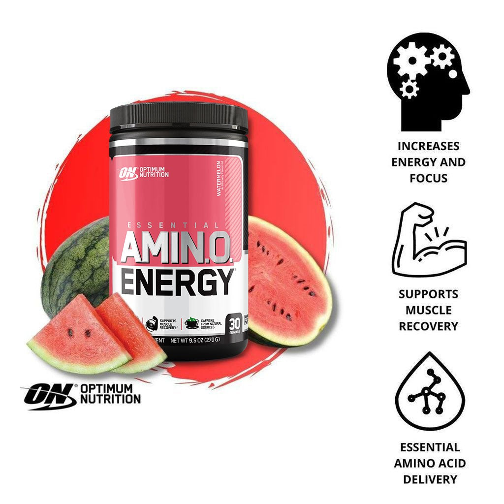 Optimum Nutrition Essential Amino Energy Watermelon 30 Servings - Easy Pharmacy LLC