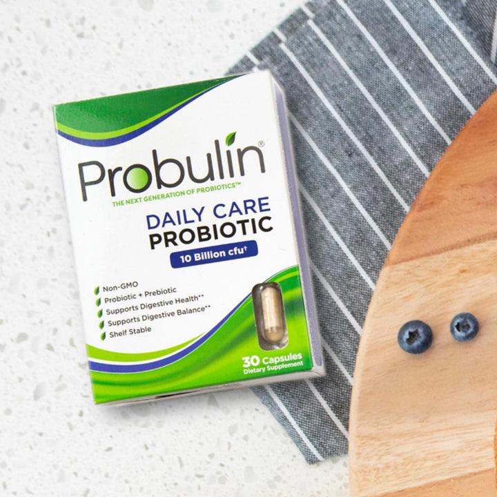 Probulin Daily Care Probiotic 10 Billion CFU Capsules For Digestive Health, Pack of 60's - Easy Pharmacy LLC