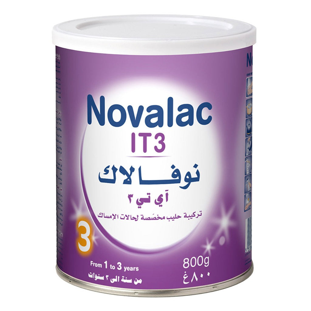 Novalac IT Stage 3 Improved Transit Toddlers Milk Formula For 1 To 3 Years 800g - Easy Pharmacy LLC