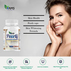 AMS Pearly Skin Glutathione Capsules – Daily Skin Wellness & Antioxidant Support Supplement, 60 Count