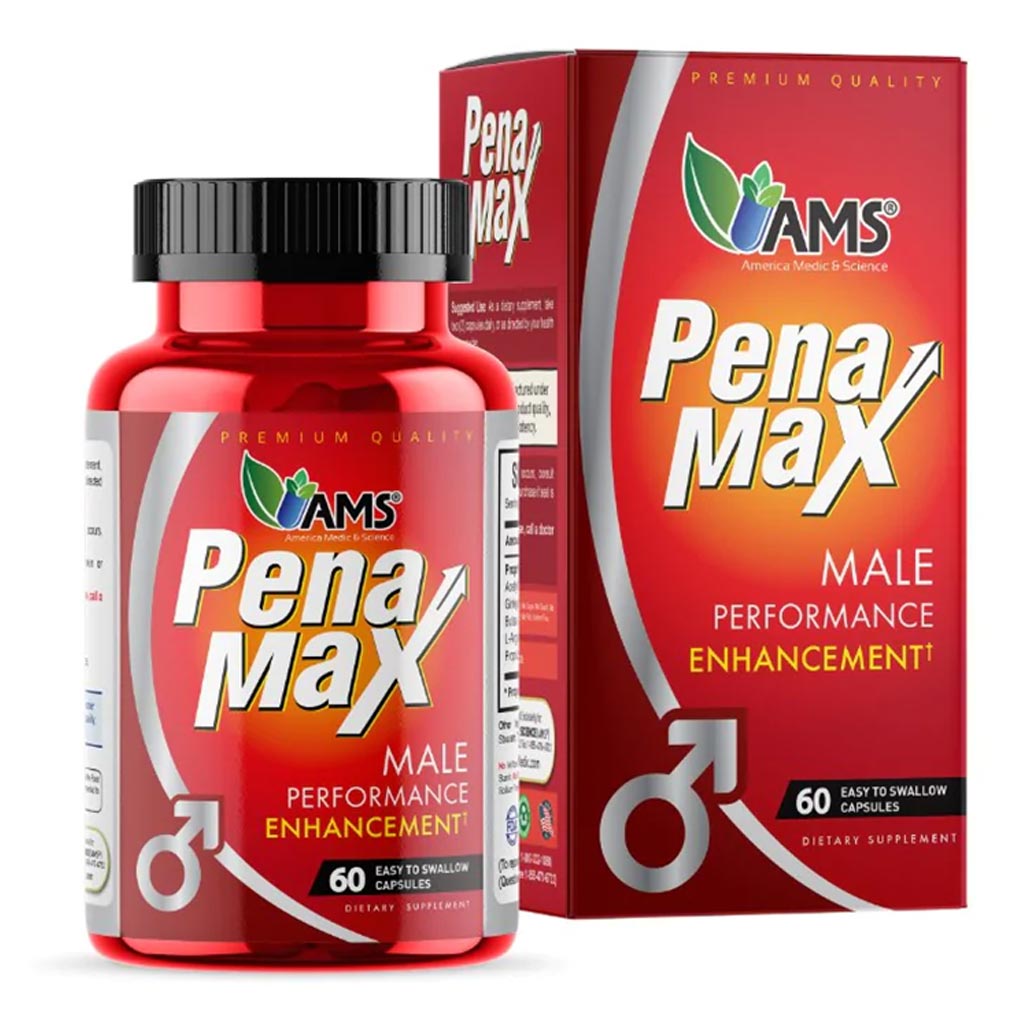 AMS PenaMax Men's Performance Enhancer Capsules Pack of 60's - Easy Pharmacy LLC