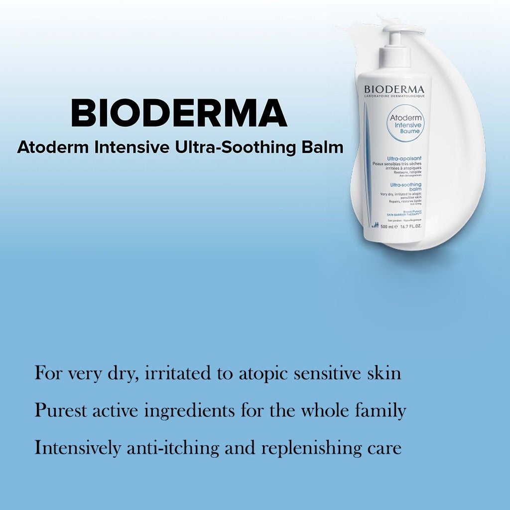 Bioderma Atoderm Intensive Ultra-soothing Baume For Face and Body 500 mL - Easy Pharmacy LLC