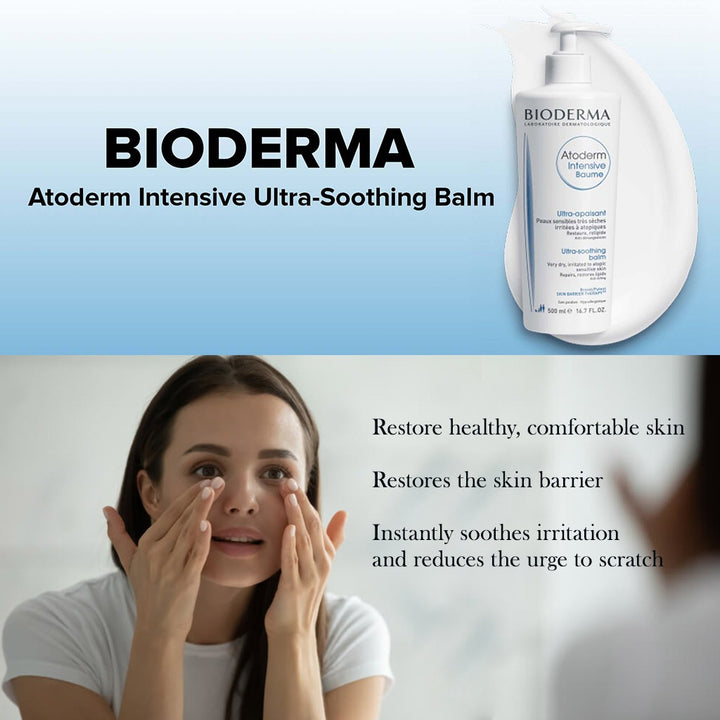 Bioderma Atoderm Intensive Ultra-soothing Baume For Face and Body 500 mL - Easy Pharmacy LLC