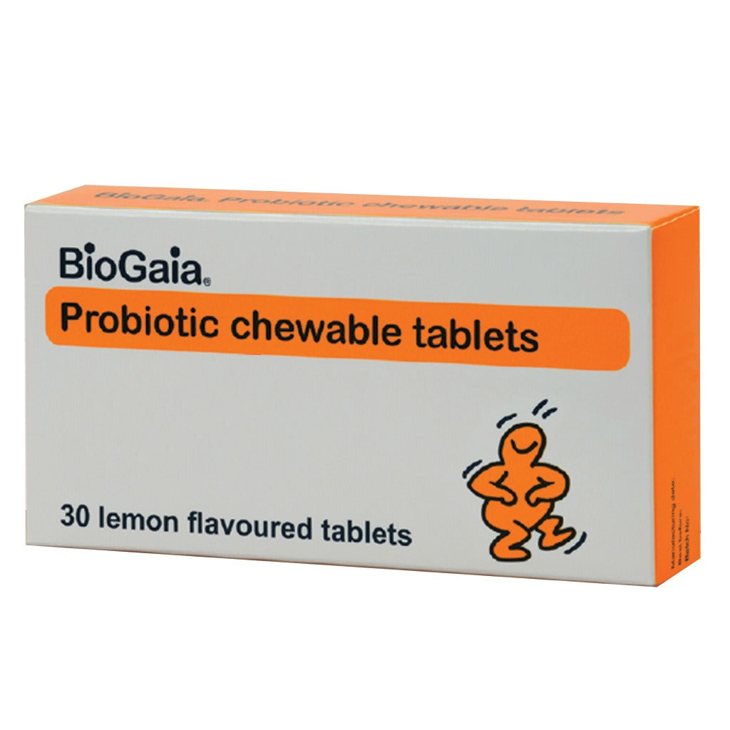 Biogaia Probiotic Chewable Tablets Lemon Flavor 30's - Easy Pharmacy LLC