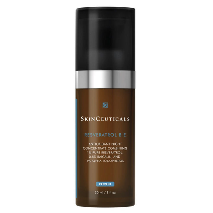 Skinceuticals Reservatrol BE Antioxidant Concentrate Reservatrol, Baicalin, Vitamin E Night Face Gel Serum 30ml - Easy Pharmacy LLC