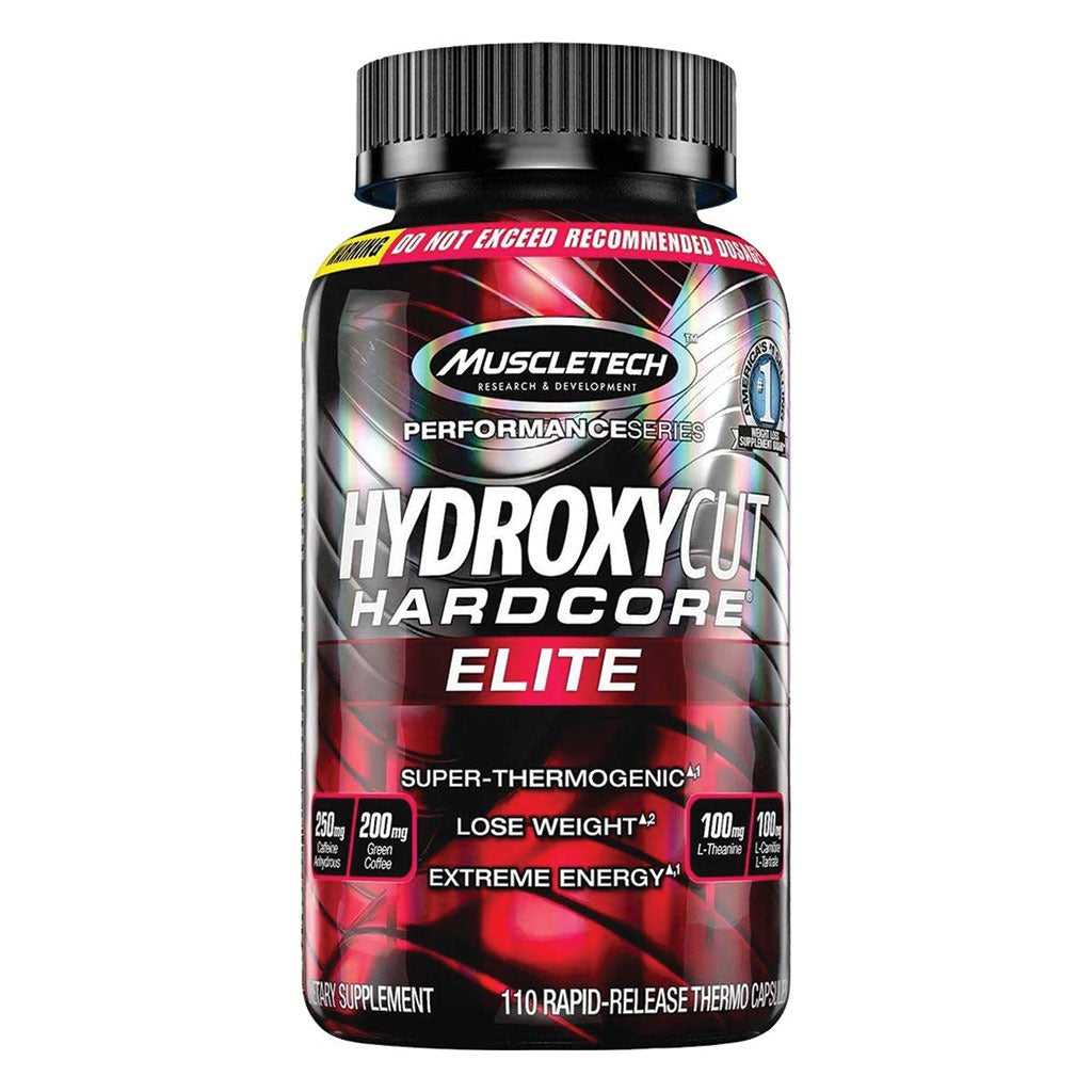 MuscleTech Hydroxycut Hardcore Elite Rapid Release Capsules For Weight Loss 110's - Easy Pharmacy LLC