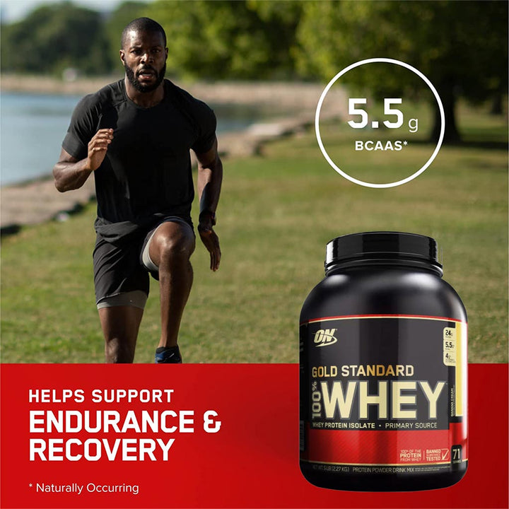 Optimum Nutrition Gold Standard 100% Whey Banana Cream 5lb - Easy Pharmacy LLC
