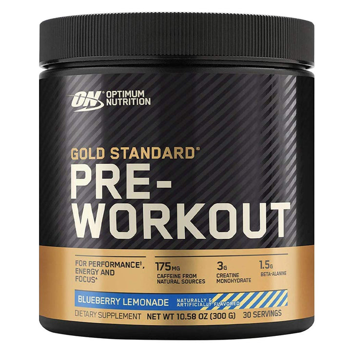 Optimum Nutrition Gold Standard Pre-Workout Blueberry Lemonade 300g - Easy Pharmacy LLC