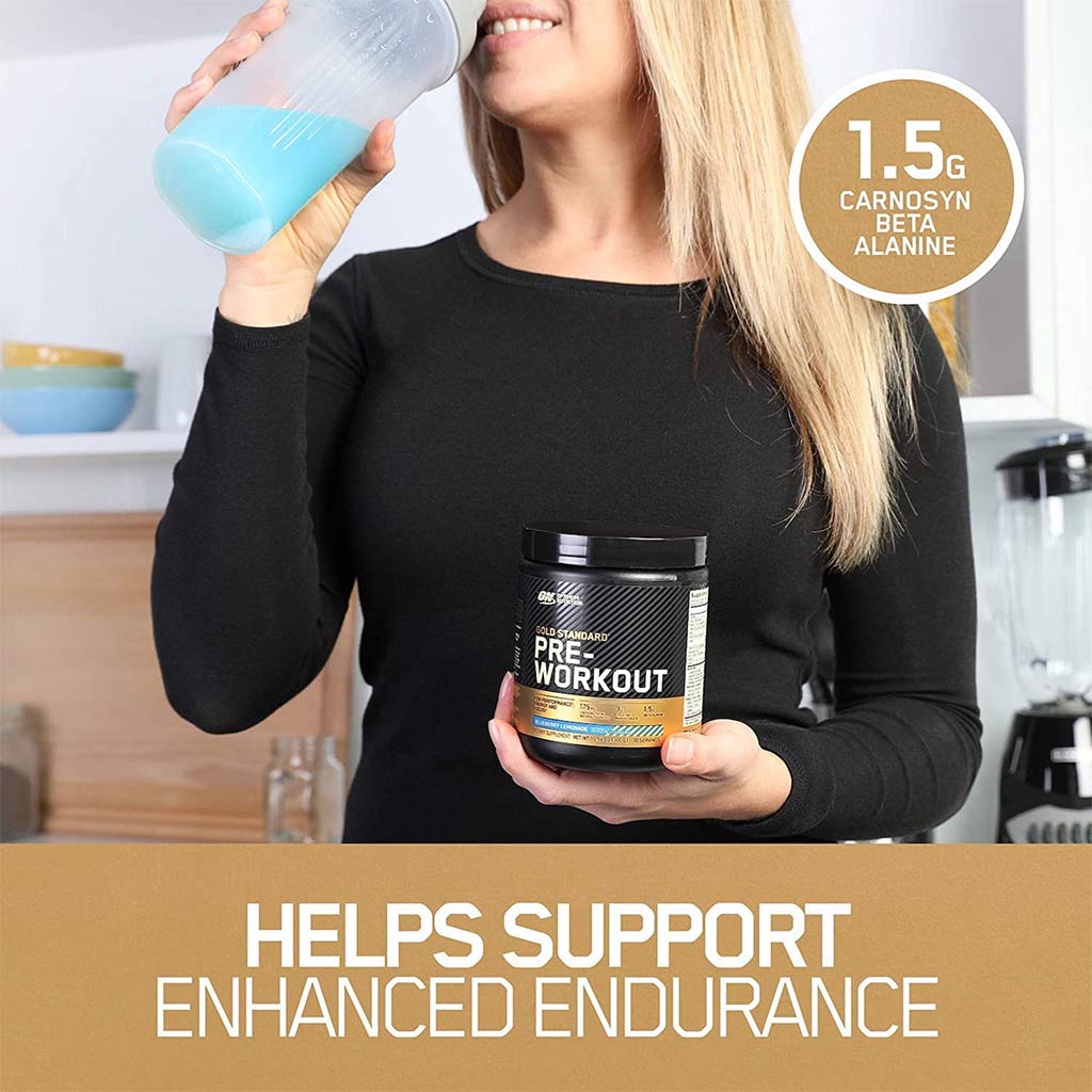 Optimum Nutrition Gold Standard Pre-Workout Blueberry Lemonade 300g - Easy Pharmacy LLC