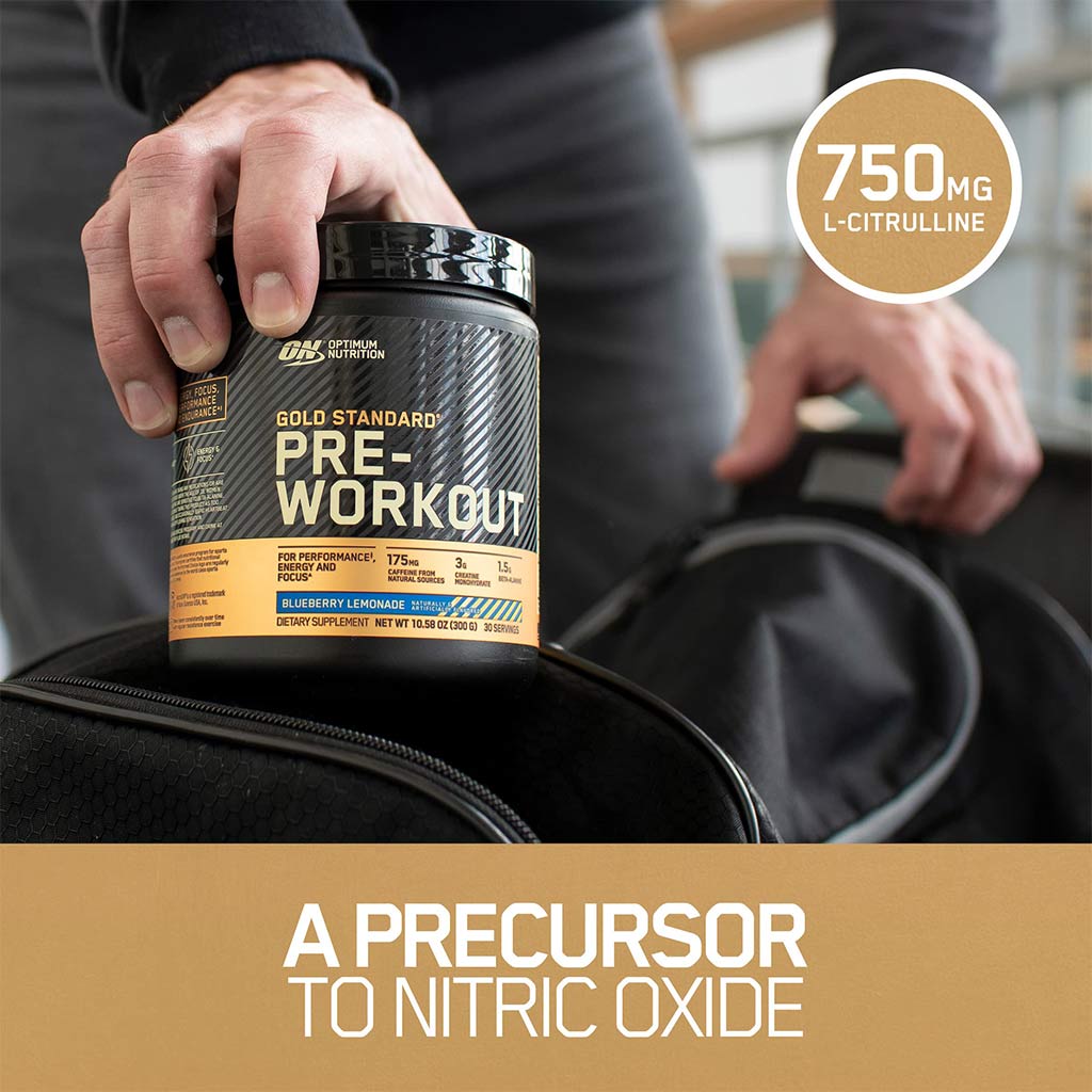 Optimum Nutrition Gold Standard Pre-Workout Blueberry Lemonade 300g - Easy Pharmacy LLC