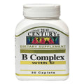 21st Century B Complex With Vitamin C Caplets For Energy And Immune Support Pack Of 30