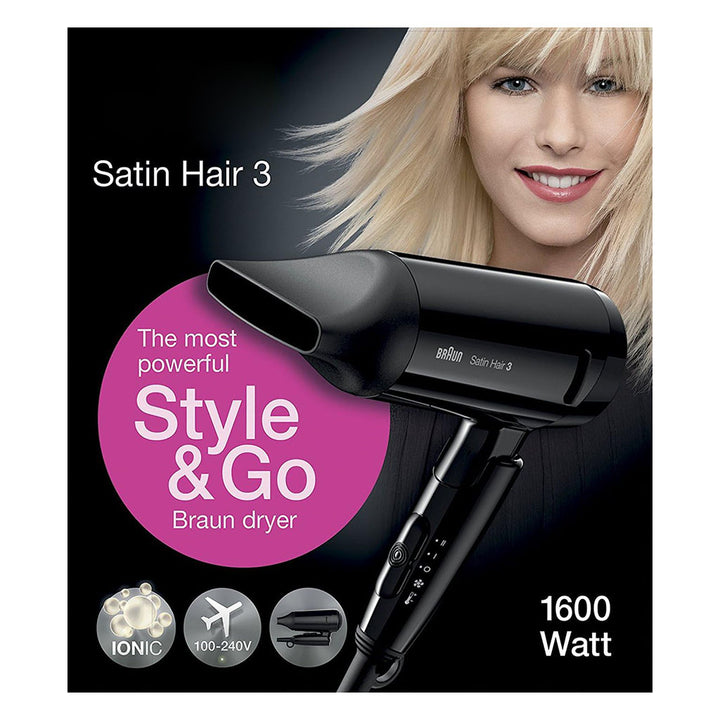 Braun Satin Hair 3 Dryer HD350 - Easy Pharmacy LLC