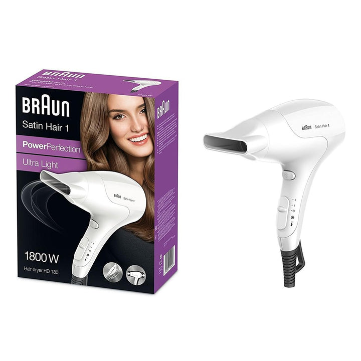 Braun Satin Hair 1 Hair Dryer HD180 - Easy Pharmacy LLC