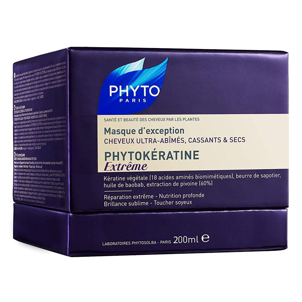 Phyto Phytokeratine Extreme Exceptional Repair Mask For Damaged, Brittle & Dry Hair 200ml - Easy Pharmacy LLC