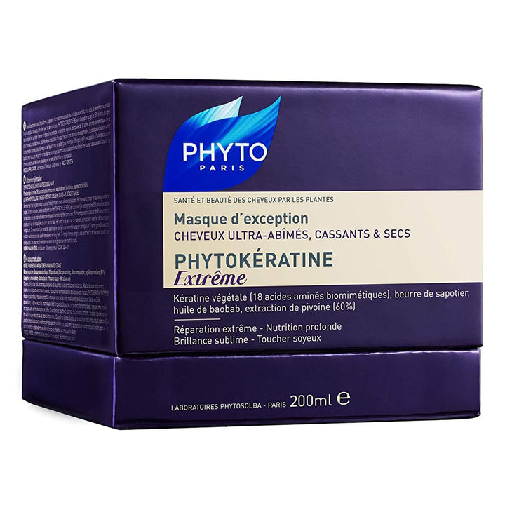 Phyto Phytokeratine Extreme Exceptional Repair Mask For Damaged, Brittle & Dry Hair 200ml - Easy Pharmacy LLC