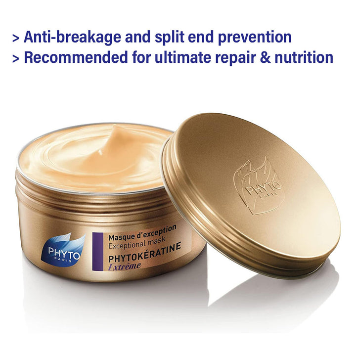 Phyto Phytokeratine Extreme Exceptional Repair Mask For Damaged, Brittle & Dry Hair 200ml - Easy Pharmacy LLC
