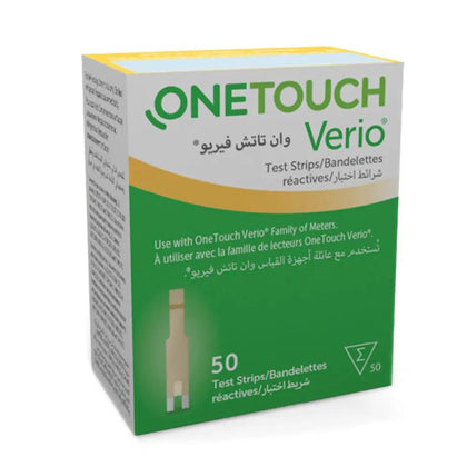 OneTouch Verio Test Strips, Pack of 50's